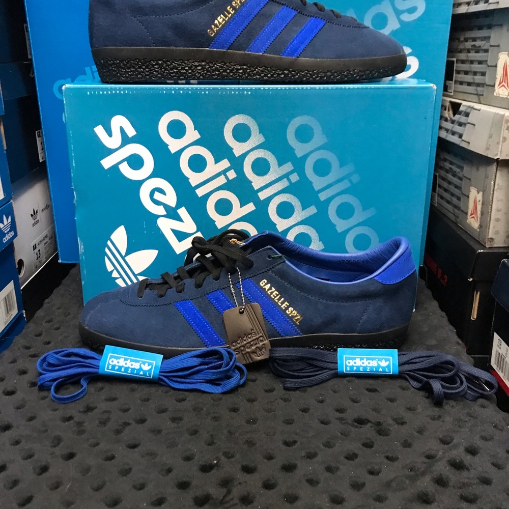 Adidas Originals Gazelle SPZL Night Indigo 12.5M IF8424 NWT DS OG BOX - Picture 9 of 16